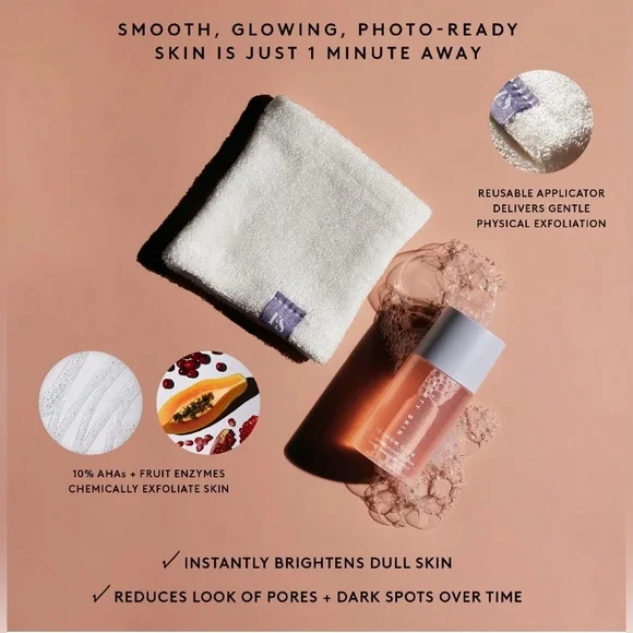 Fenty Beauty Pre-Show Glow Refillable Instant Retexturizing 10% AHA Treatment - Picture 4 of 8